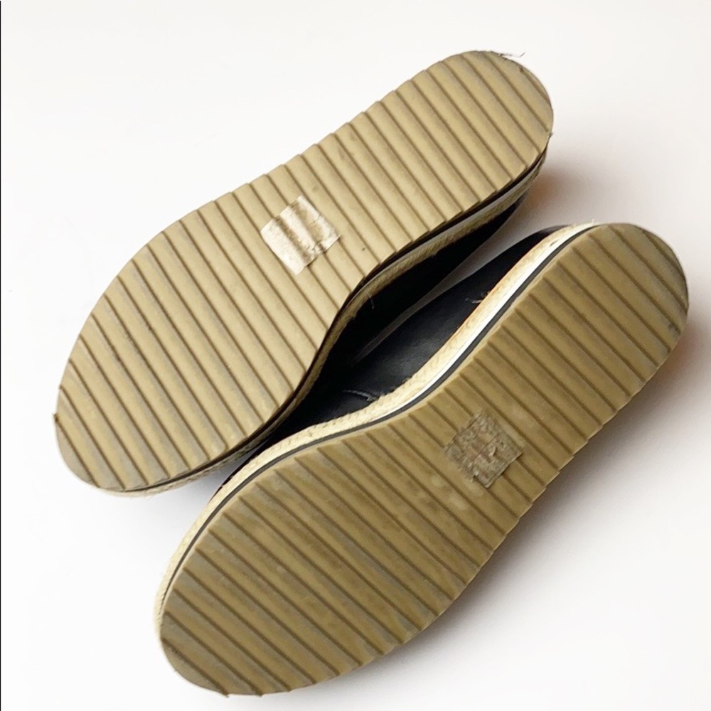 Crown Vintage | Bina Black Leather Loafer Slip On View 6
